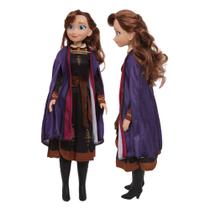 Boneca Anna Frozen 2 Disney Cabelo Pode Pentear Lançamento