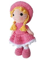 Boneca annelise amigurumi crochê