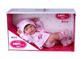 Boneca Anny Doll Baby Reborn Menina Cotiplás Boneca Anny Doll Baby Reborn Menina Cotiplás