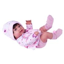 Boneca Anny Doll Baby Reborn - Roupa Elefante - Cotiplás