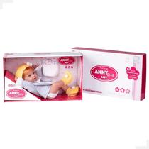 Boneca Anny Doll Baby Ruiva 2503 Cotiplas