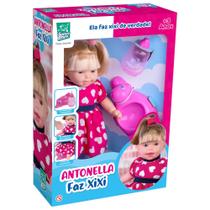 Boneca Antonella Faz Xixi Super Toys