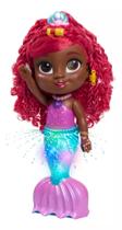 Boneca Ariel Junior canta brilha e espirra agua Boneca Ariel Junior canta brilha e espirra agua