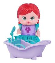 Boneca Ariel na Banheira Disney Lil Cutesies - Cotiplás