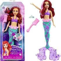 Boneca Ariel Surpresa De Cor Princesas Disney HLW00 - Mattel