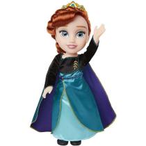 Boneca Articulada 37cm Anna Coroada Disney Frozen Mimo - Mimo Toys