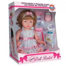 Boneca Articulada - 47 cm - Doll Realist - Kayla - Sid-Nyl