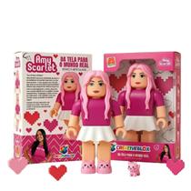 Boneca Articulada Amy Scarlet 20cm Creativeblox Algazarra