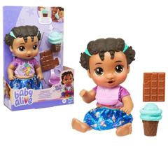 Boneca Articulada Baby Alive Guloseimas Mágicas Com Acessórios - Tilly Tinker Morena - Hasbro - G1451 Boneca Articulada Baby Alive Guloseimas Mágicas Com Acessórios - Tilly Tinker Morena - Hasbro - G1451