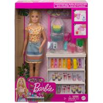 Boneca Articulada Barbie Bar de Vitaminas GRN75 Mattel