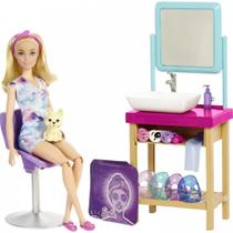 Boneca Articulada - Barbie Dia de Spa - Máscara Brilhante - Mattel - Mattel