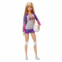 Boneca Articulada - Barbie Profissões Made To Move - Jogadora de Vôlei - Mattel Boneca Articulada - Barbie Profissões Made To Move - Jogadora de Vôlei - Mattel