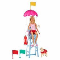 Boneca Articulada - Barbie Profissões - Salva-vidas - Loira - Mattel Boneca Articulada - Barbie Profissões - Salva-vidas - Loira - Mattel