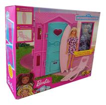 Boneca Articulada Barbie Studio de Surf Fun Brinquedos 85825