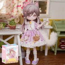Boneca articulada colecionável BEERISE Minty BJD 18,5 cm