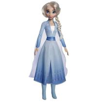 Boneca Articulada Elsa 55cm Original Baby Brink Frozen