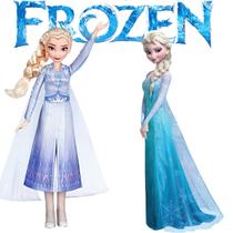 Boneca Articulada Elsa Frozen Infantil Brinquedo Para Sua Neta Interativa Menina Ideal Para Presente