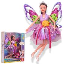 Boneca Articulada Emily Fada Borboleta Fairy Collection - Castela Boneca Articulada Emily Fada Borboleta Fairy Collection - Castela