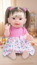 Boneca Articulada Infantil 31cm Roupa Estampada Boneca Articulada Infantil 31cm Roupa Estampada