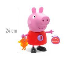 Boneca Articulada Peppa PIG de Atividades ELKA