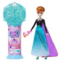 Boneca Articulada Princesa Anna Jewel Reveal Com 8 Surpresas - Disney Frozen Princesas Disney Mattel JJY37 Boneca Articulada Princesa Anna Jewel Reveal Com 8 Surpresas - Disney Frozen Princesas Disney Mattel JJY37