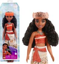 Boneca Articulada Princesa Moana Clássica 30Cm - Princesas Disney As Aventuras de Moana - Mattel HLW05