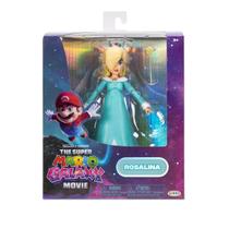 Boneca Articulada Rosalina 12cm Varinha - Super Mario Filme Boneca Articulada Rosalina 12cm Varinha - Super Mario Filme