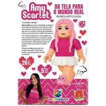 Boneca Articulado Creative BLOX AMY Scarlet