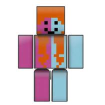 Boneca Articulado Mana Do Jogo Minecraft Youtuber 15cm