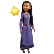 Boneca Asha Com Estrela Princesa Articulada 55cm Wish Disney