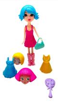 Boneca Ashley Fashion Ark Toys Articulada com Acessórios Boneca Ashley Fashion Ark Toys Articulada com Acessórios