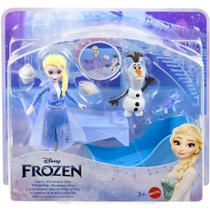 Boneca Aventuras no Gelo Elsa Disney Princess Mattel HRN64