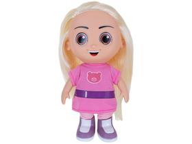 Boneca Aventureira Rosa Com 14 Frases Luccas Neto Lançamento