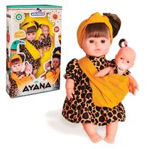 Boneca Ayana Mãe E Filha Bebê Realista Em Vinil Para Meninas - Adijomar Brinquedos Boneca Ayana Mãe E Filha Bebê Realista Em Vinil Para Meninas - Adijomar Brinquedos