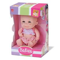 Boneca Babies Expressões Felicidade em Vinil 20cm - Bee Toys