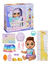 Boneca baby alive baby grows up sophia sparkle interativa 35cm original hasbro
