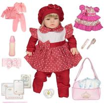 Boneca Baby Alive Barata Estilo Reborn Recém-nascida + Itens