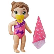 Boneca Baby Alive Bebê Banhos Carinhosos Morena E8716 Hasbro