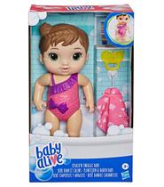 Boneca Baby Alive Bebê Banhos Carinhosos Morena - Hasbro Boneca Baby Alive Bebê Banhos Carinhosos Morena - Hasbro
