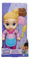 Boneca Baby Alive Bebe Confeiteira Bldh