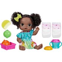 Boneca Baby Alive Bebê Hora do Suco Limão Cabelos Pretos Hasbro