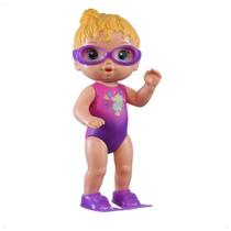 Boneca Baby Alive Bebê Piscina Loira Sunny Swimmer Hasbro Boneca Baby Alive Bebê Piscina Loira Sunny Swimmer Hasbro