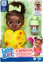 Boneca Baby Alive Bebê Shampoo Berry Boo Hasbro F9121