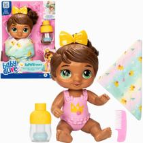 Boneca Baby Alive Bebê Shampoo Morena 30Cm 3+ F9120 Hasbro Boneca Baby Alive Bebê Shampoo Morena 30Cm 3+ F9120 Hasbro