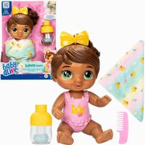 Boneca Baby Alive Bebê Shampoo Morena 30Cm 3+ F9120 Hasbro