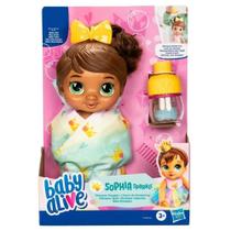 Boneca Baby Alive Bebê Shampoo Sophia Sparkle Hasbro