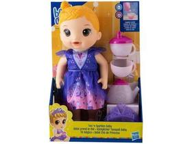 Boneca Baby Alive Cha De Princesas Loira Faz Xixi F0031