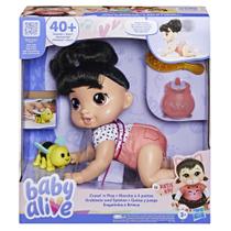 Boneca Baby Alive Crawl 'n Play Katie Kat - Eletrônica e Rastejante