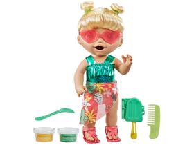 Boneca Baby Alive Dia na Praia Loira - com Acessórios Hasbro