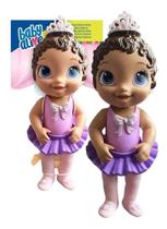 Boneca Baby Alive Doce Bailarina Roxa Morena Hasbro F1273